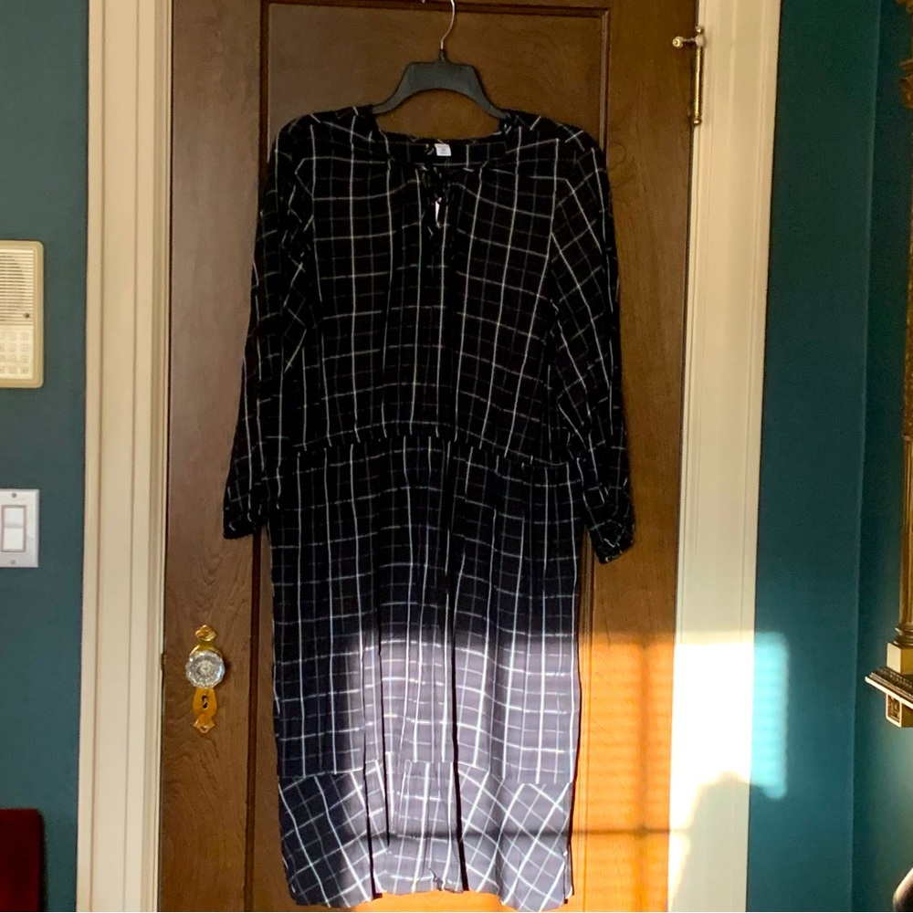 Old Navy Plaid Knee-length dress 3X